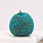Fancy Schmancy Apple - Aqua Sprinkles